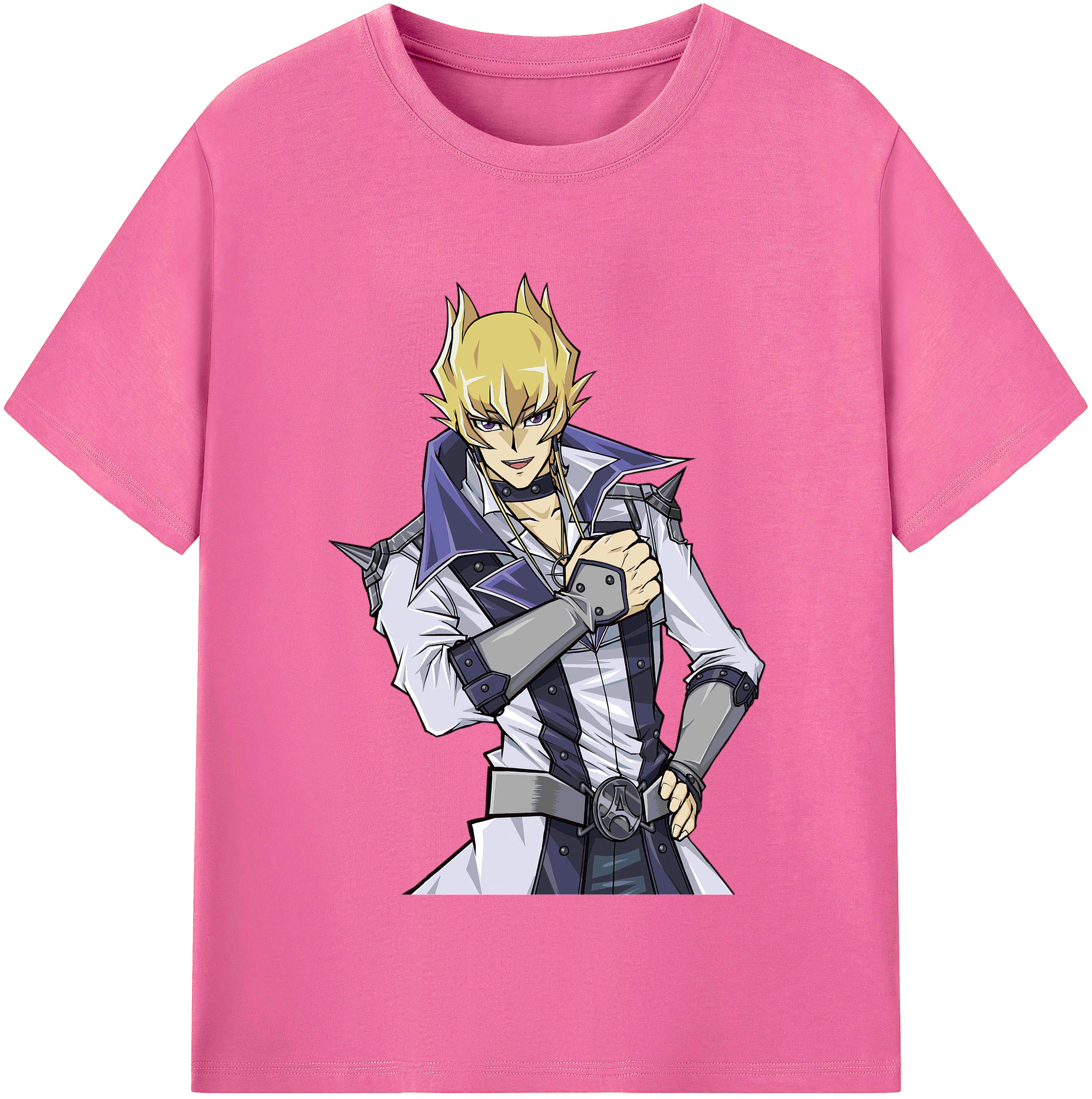 （画像用） 遊☆戯☆王 Yu-Gi-Oh! レディースカジュアルプリントTシャツ（綿100％）
